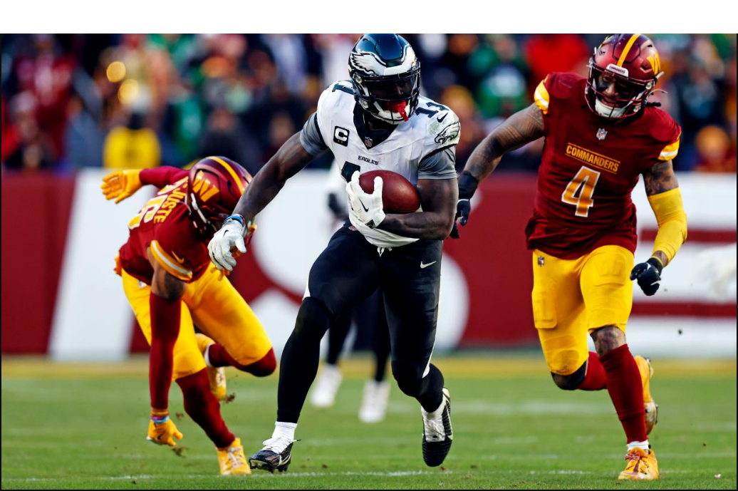 Philadelphia Eagles vs Washington Commanders match player stats