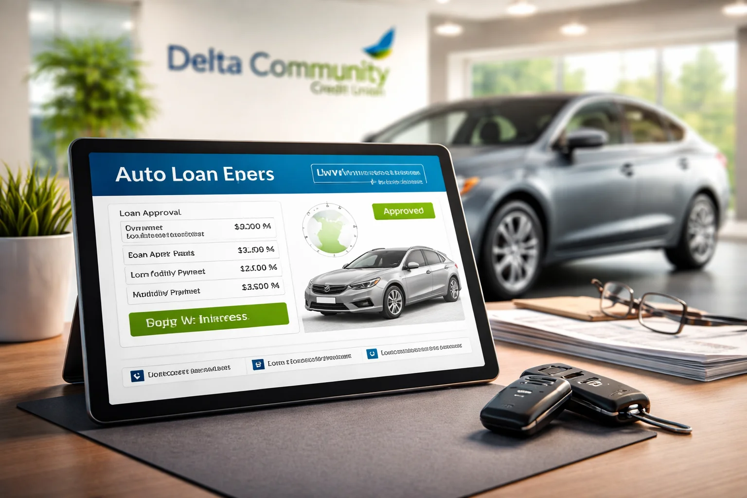 delta community credit union car loan rates